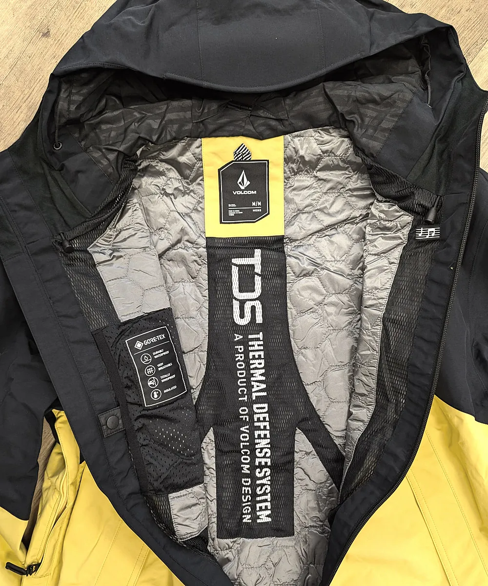 Volcom TDS 2L Gore-Tex 24/25 Snow Jacket – Dark Yellow