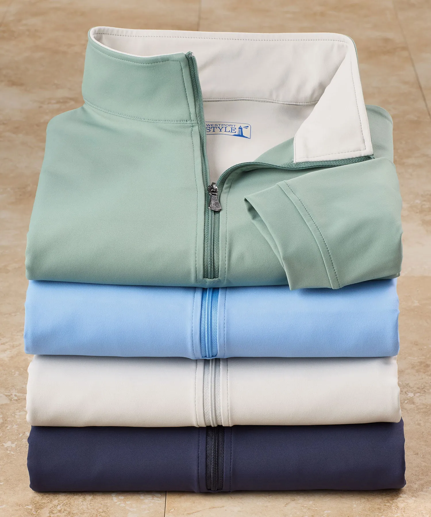 Westport Lifestyle Links Quarter-Zip Pullover