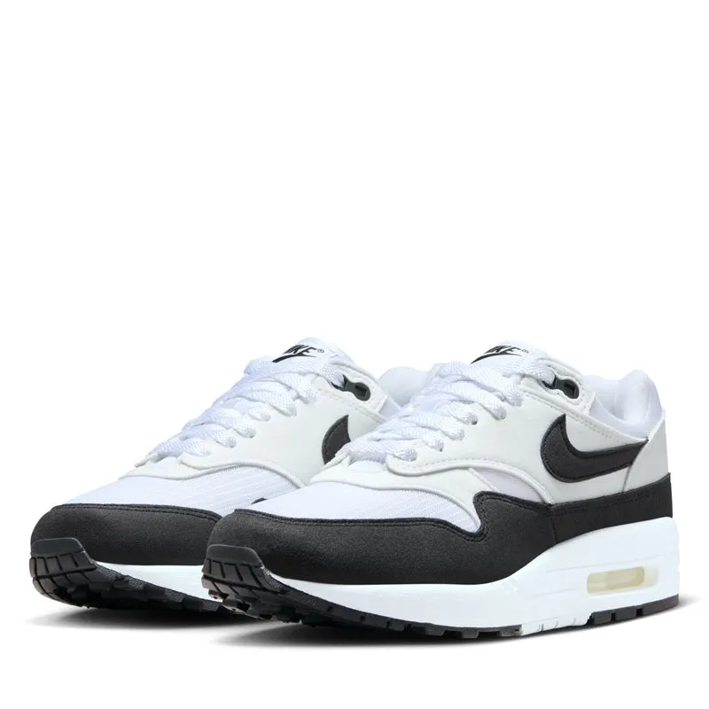 Women's Nike Air Max 1 - White/Black