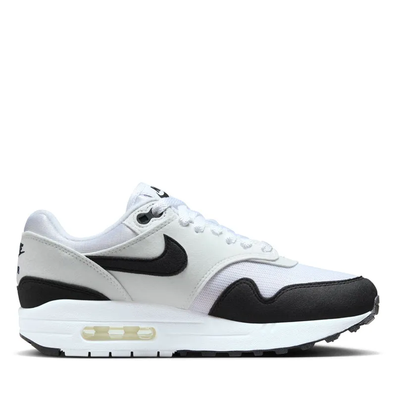 Women's Nike Air Max 1 - White/Black