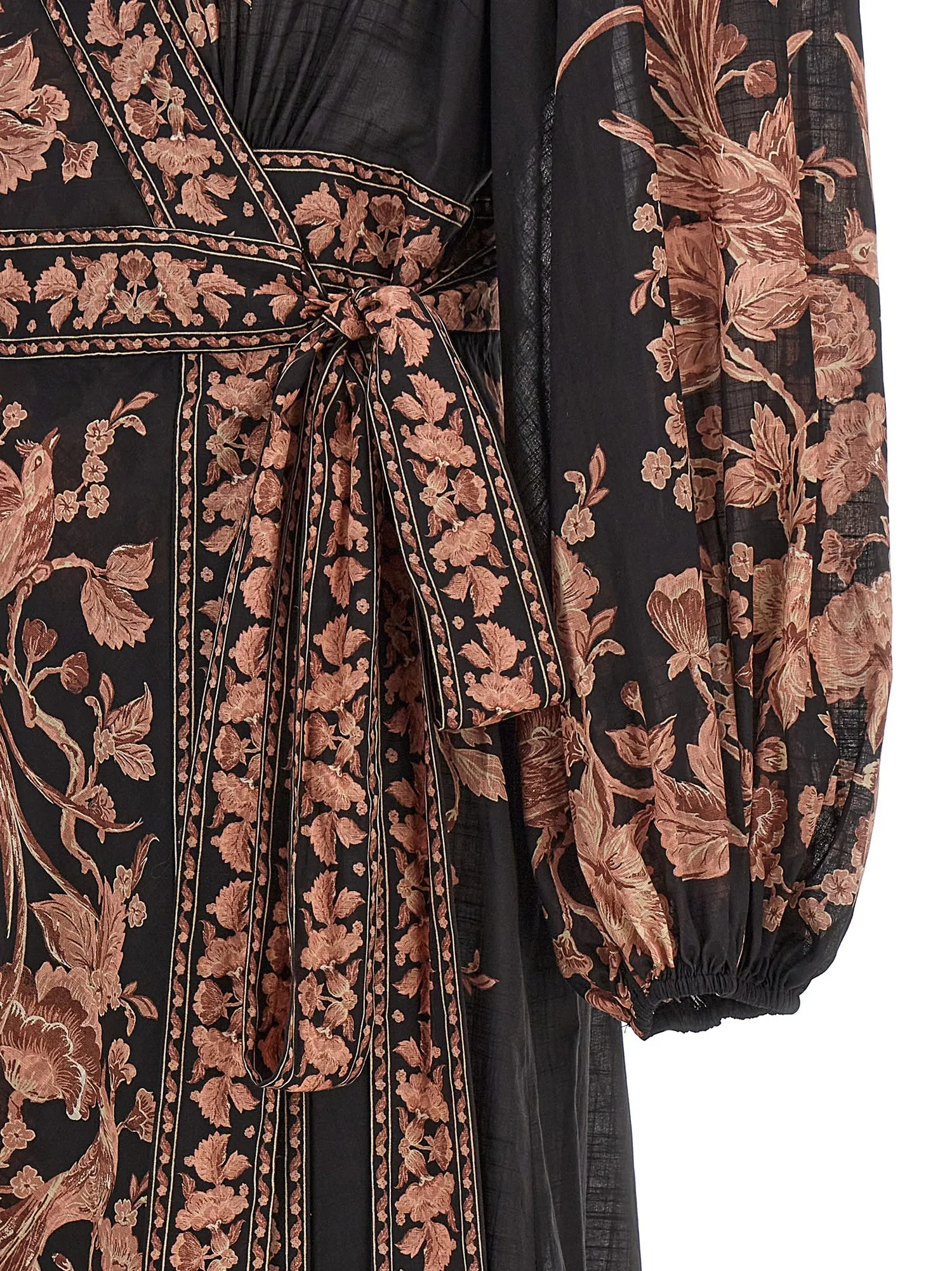 ZIMMERMANN    Zimmermann 'Waverly Wrap Midi' Dress